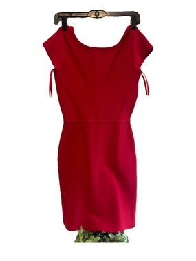 BCBG Cap-Sleeve Sheath Dress - Classic Women's Dress EUC